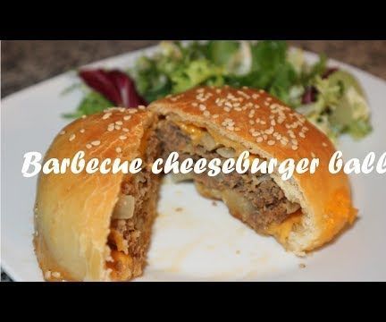 Barbecue Cheeseburger Balls Recipe