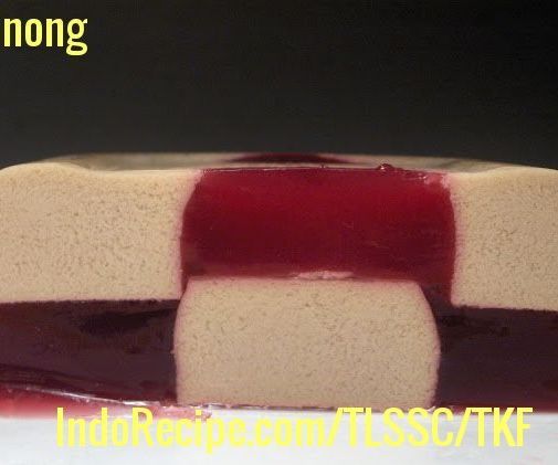 Cherry Chocolate Pudding (How to Make Two-Tone Jelly)