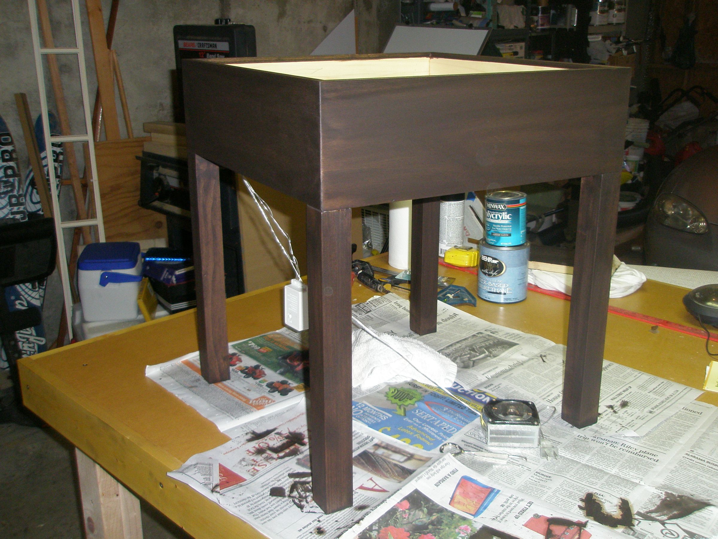 The Easy Light Up, Animated Table. No Electronics Skills Needed! : 16 ...