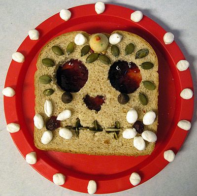 Calavera Sandwich (Day of the Dead Sugar Skull)