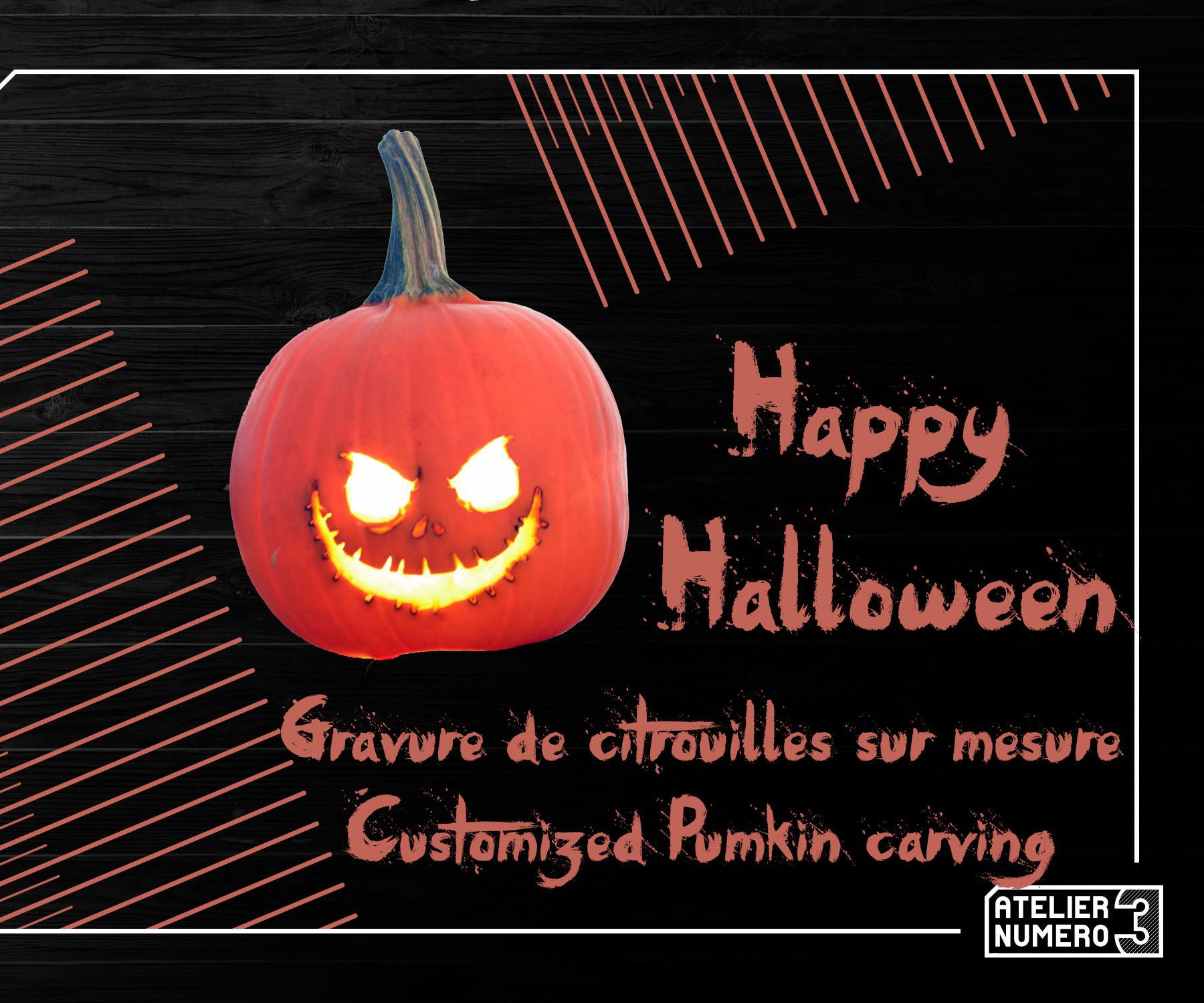 Pumkin Laser Engraving