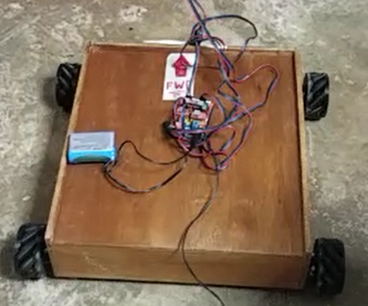 Mecanum Omni Wheels Robot With GRBL Stepper Motors Arduino Shield 