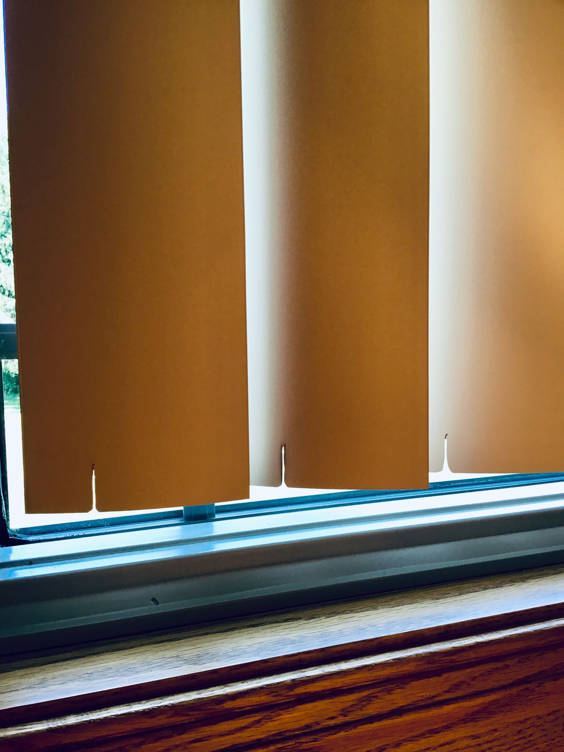 Sheer Fabric Covered Vertical Blinds 7 Steps Instructables