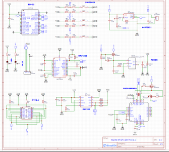 Esp32 Smartwatch : 7 Steps Circuit Diagram