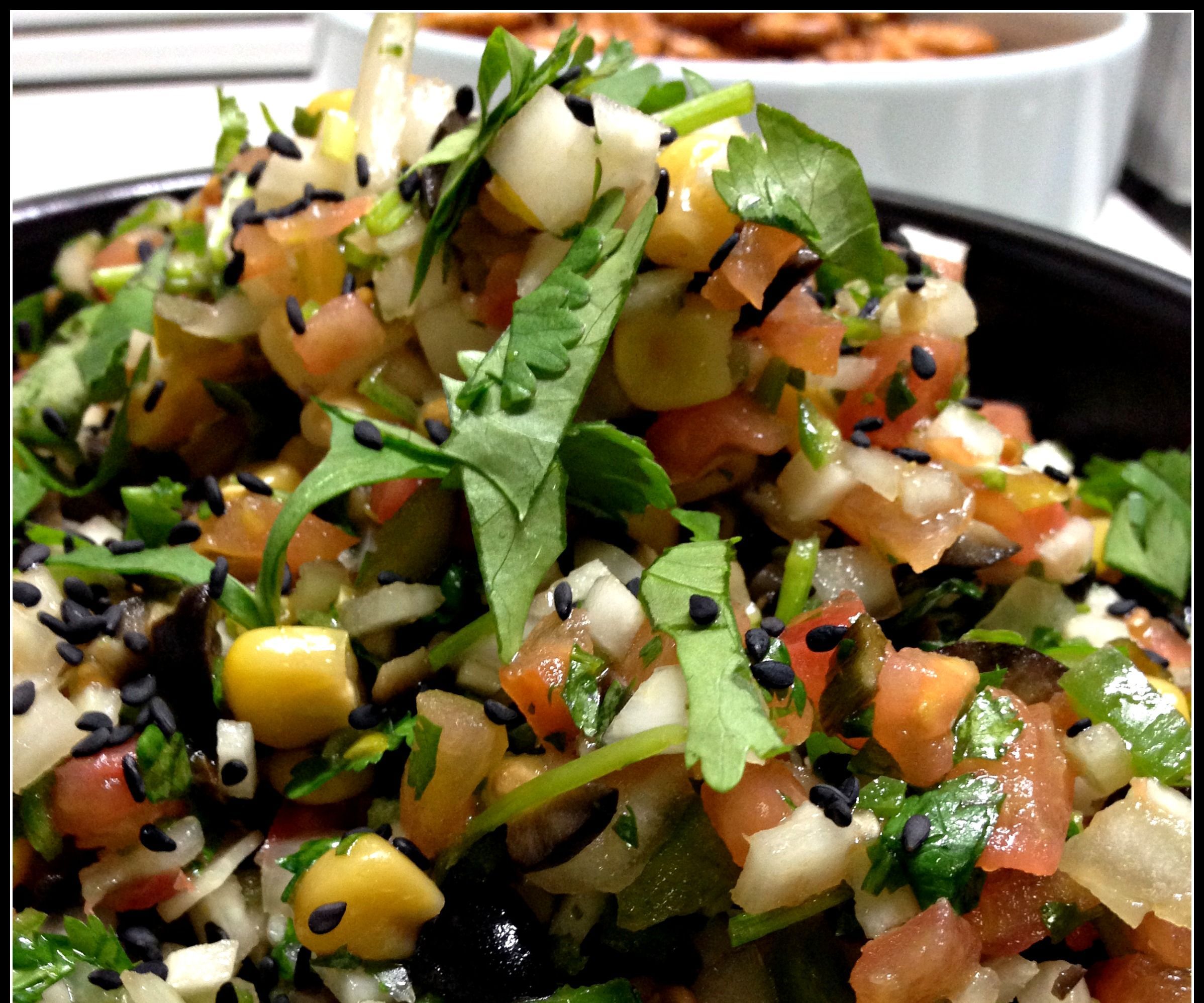 Kohlrabi Cilantro Salsa