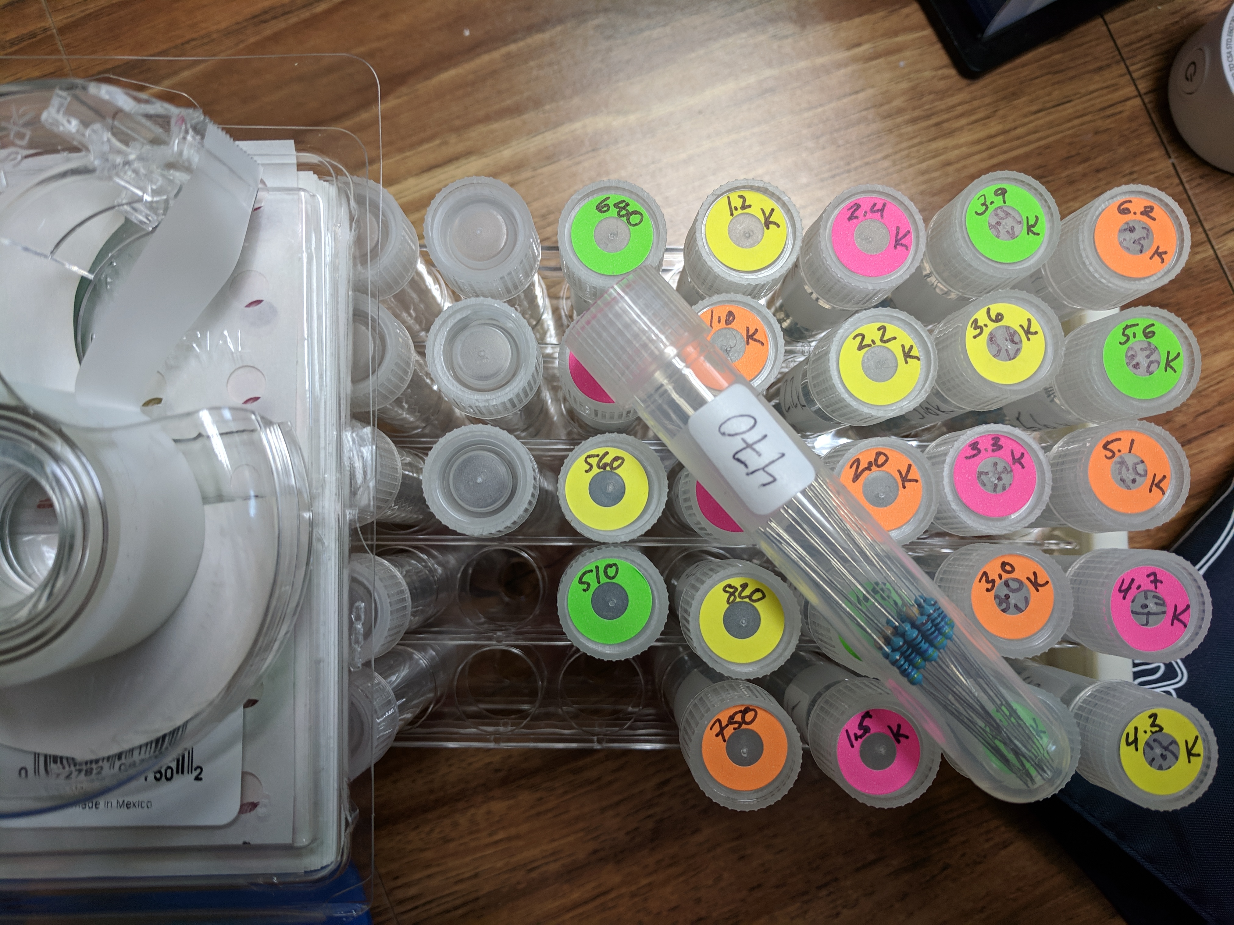 Resistor Organizer and Storage 4 Steps (with Pictures) Instructables