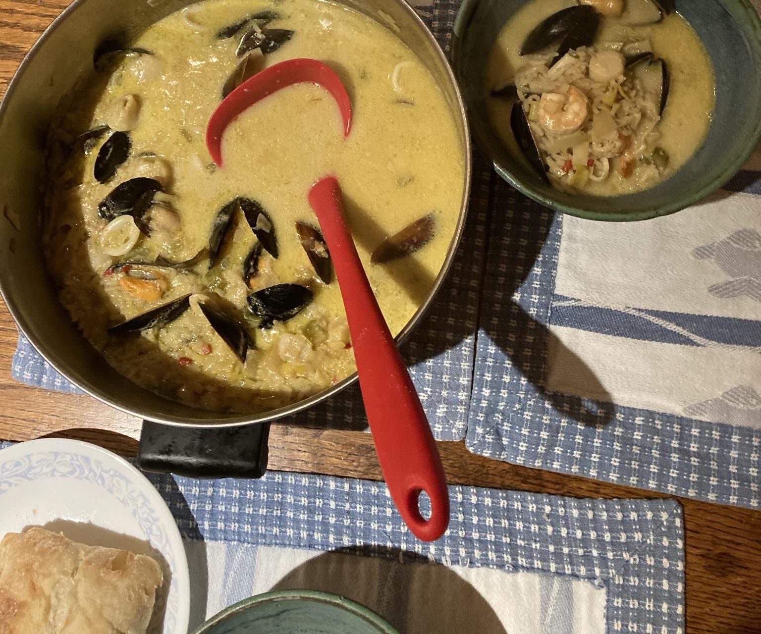 Seafood Stew in One Pot