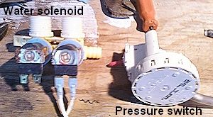 Automatic Water Level Control from Washing Machine Parts