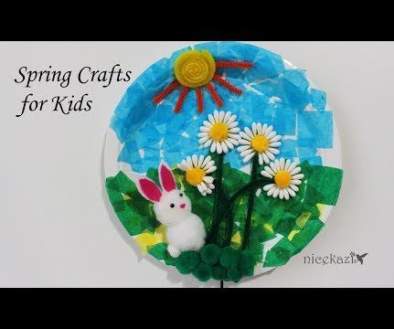 Spring Crafts for Kids: Cute Bunny