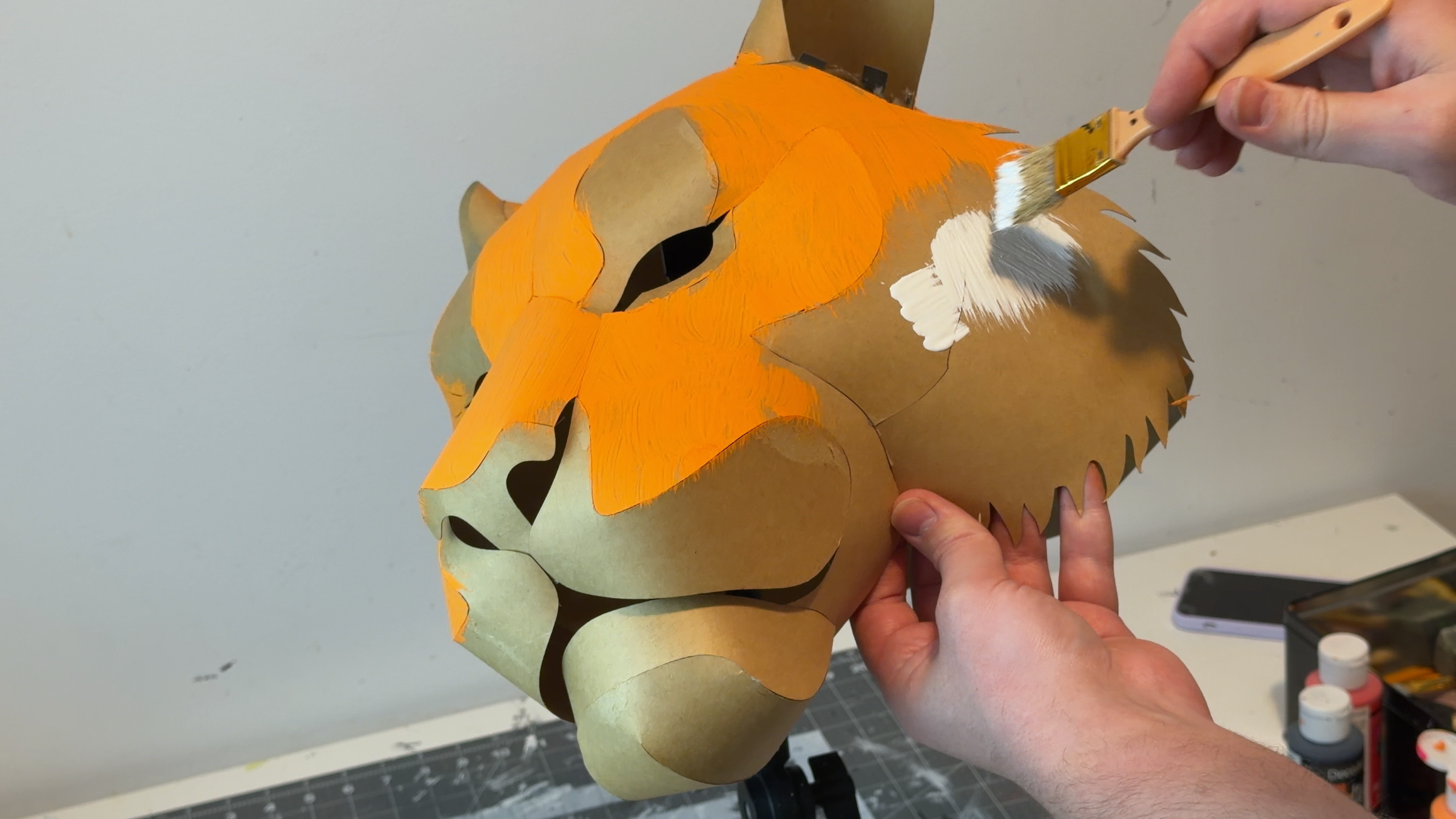 Painting – White Layer