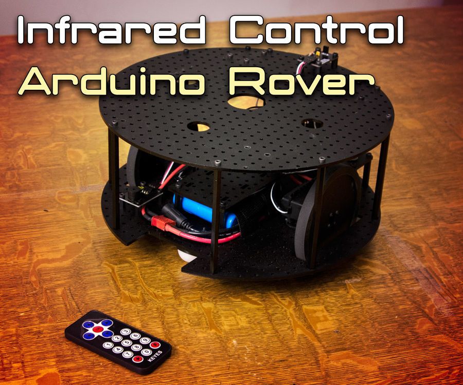 Controlling an Arduino Based Rover With IR Remote