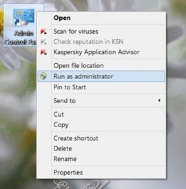 Run the Control Panel As Admin : 5 Steps - Instructables