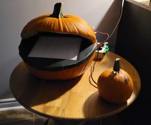 Make a Pumpkin Into a Pacman-Playing Game Console!