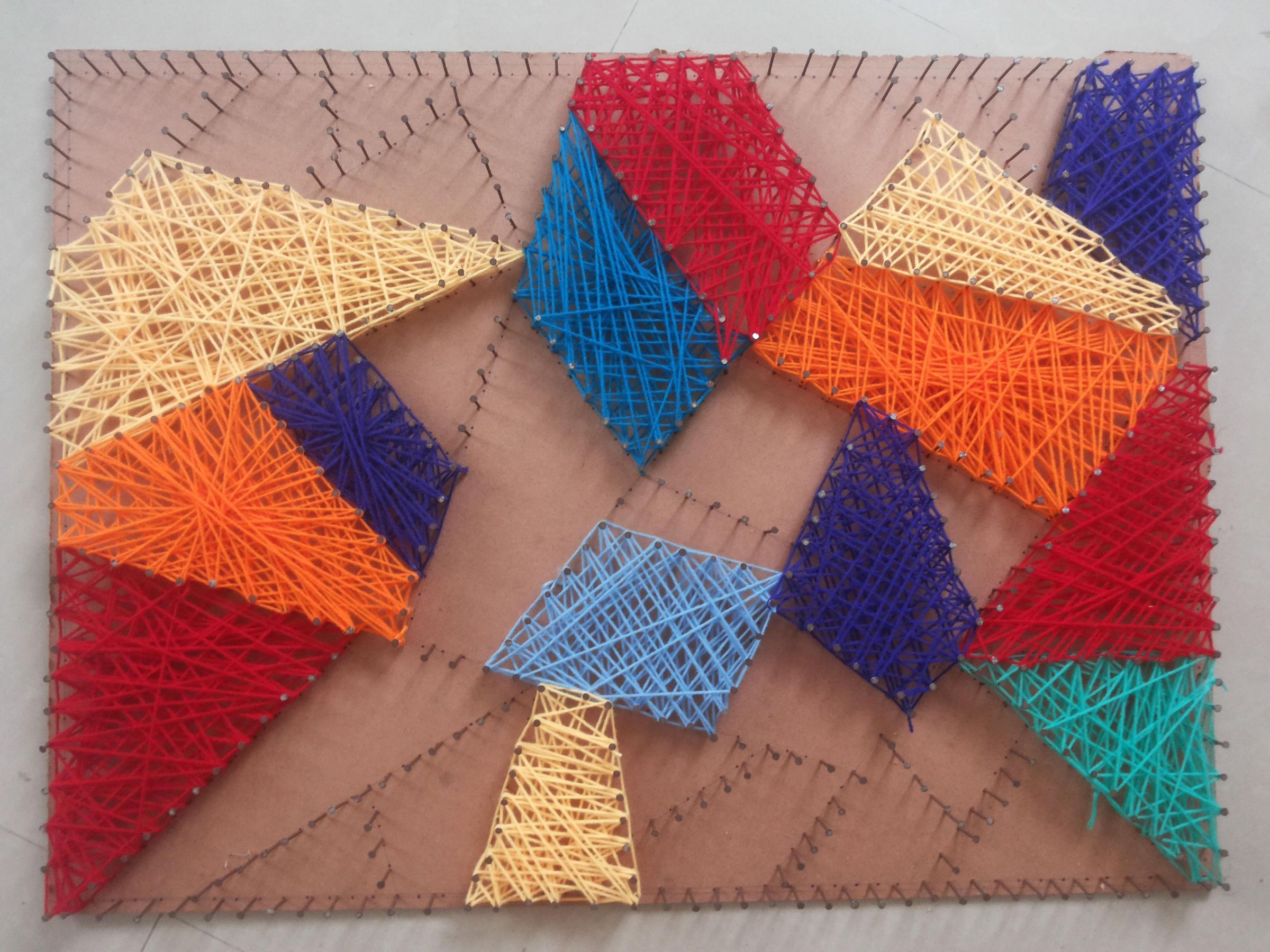 String Art Wall Piece : 5 Steps (with Pictures) - Instructables