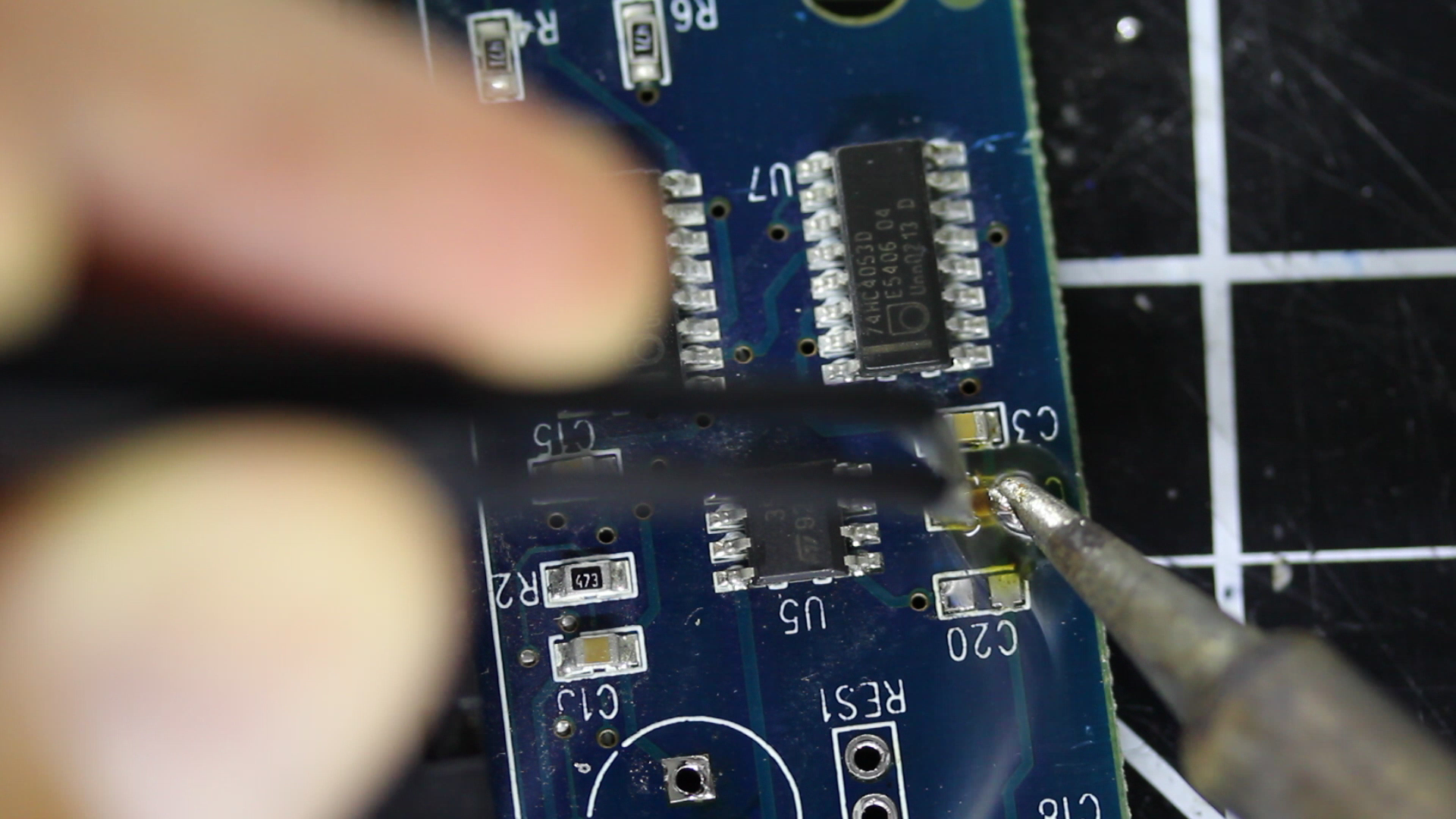 Soldering Surface Mount Components Soldering Basics 9 Steps (with