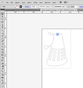 Use the Ellipse to Add an Earring Hole