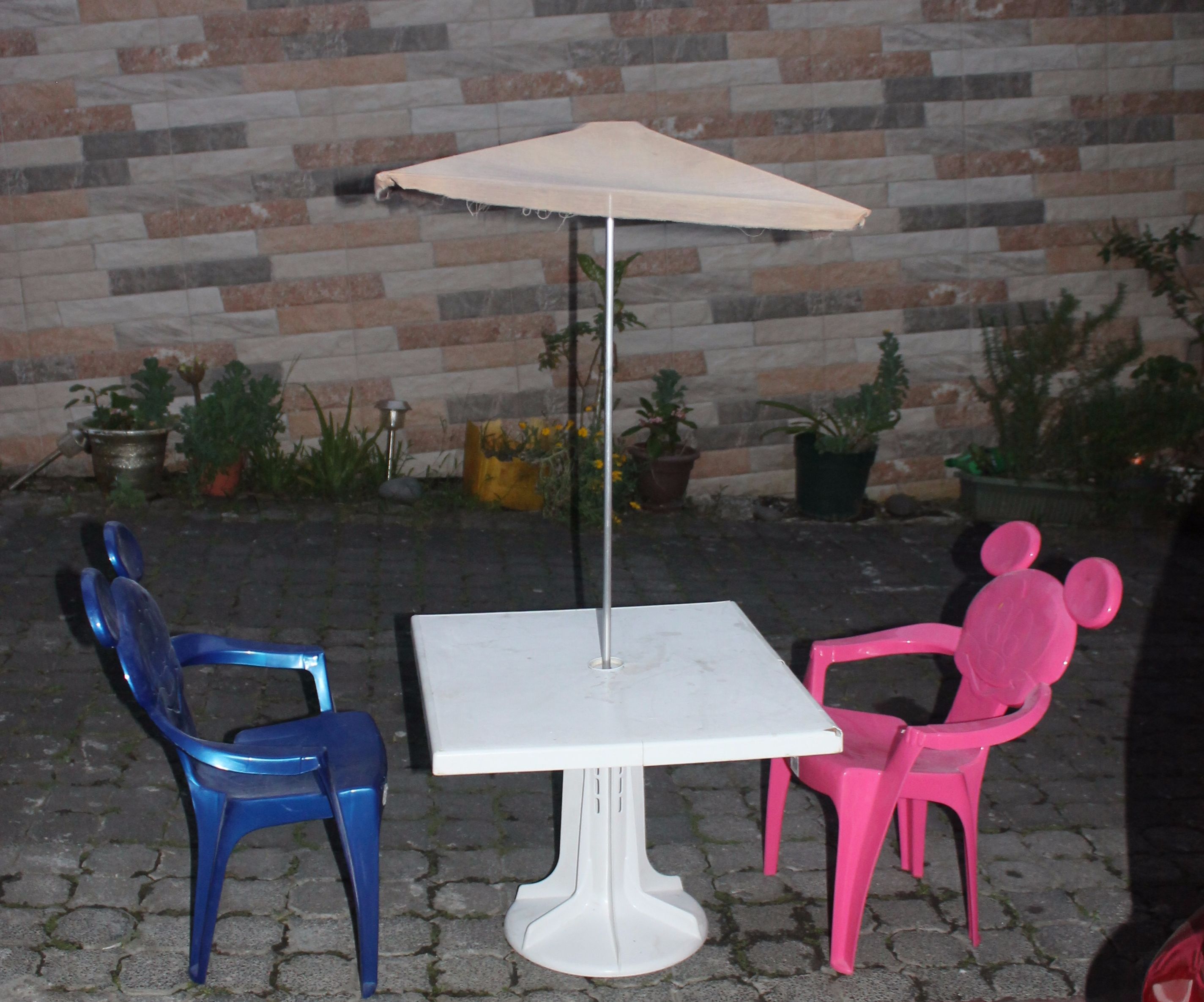 Reclaimed Kids Table From Washing Machine Parts