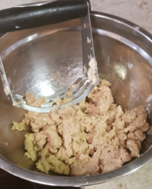 Preparing the Crumb Filling