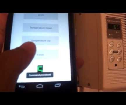 Controlling an IR Air Conditioner With Android and Arduino