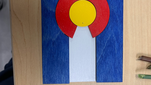 Laser Cut Colorado Board