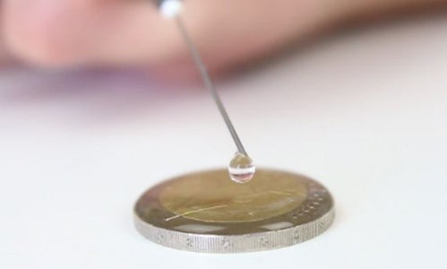 Experiment With Water Drops