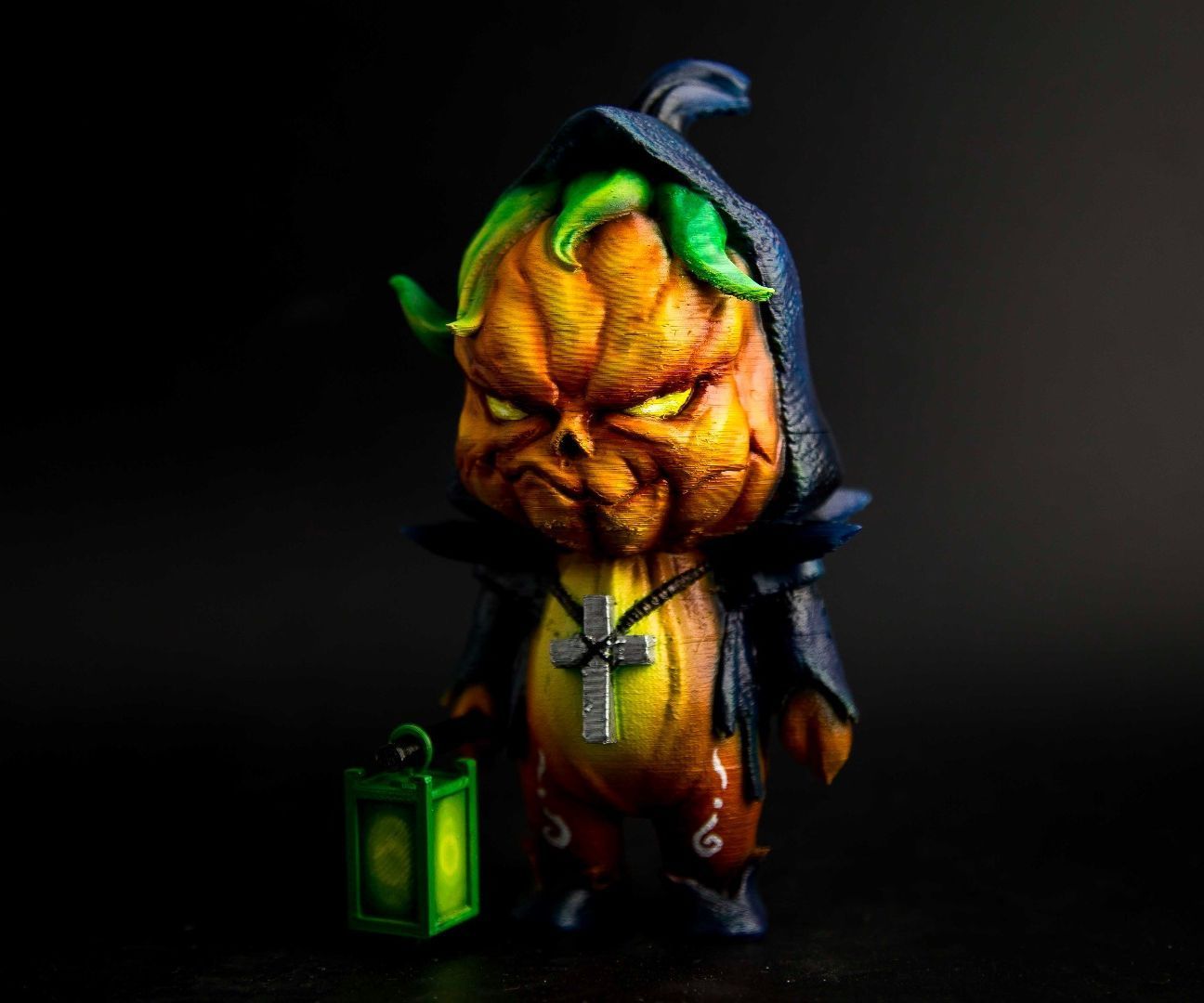 Halloween Pumpkin Boy