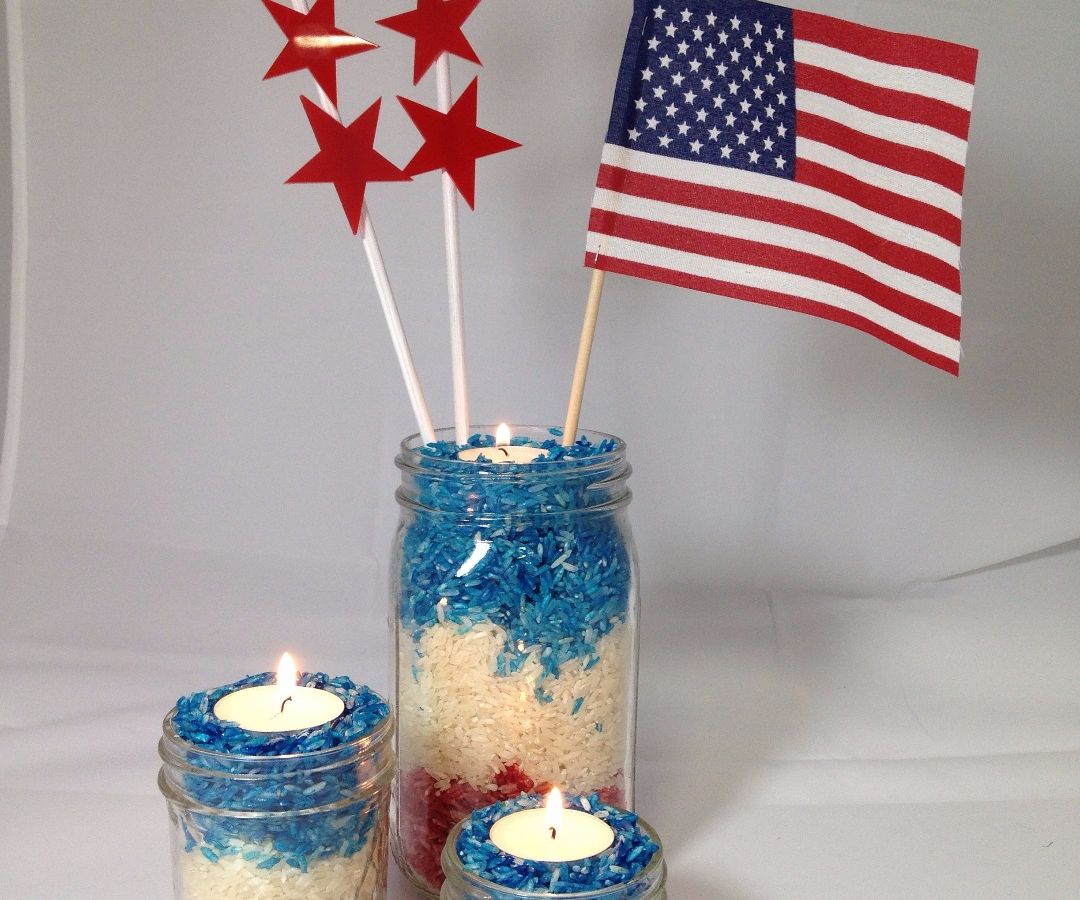 Patriotic Table Decoration 