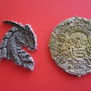 Laser-cutting an Image to Make Moulds for Pewter Casting