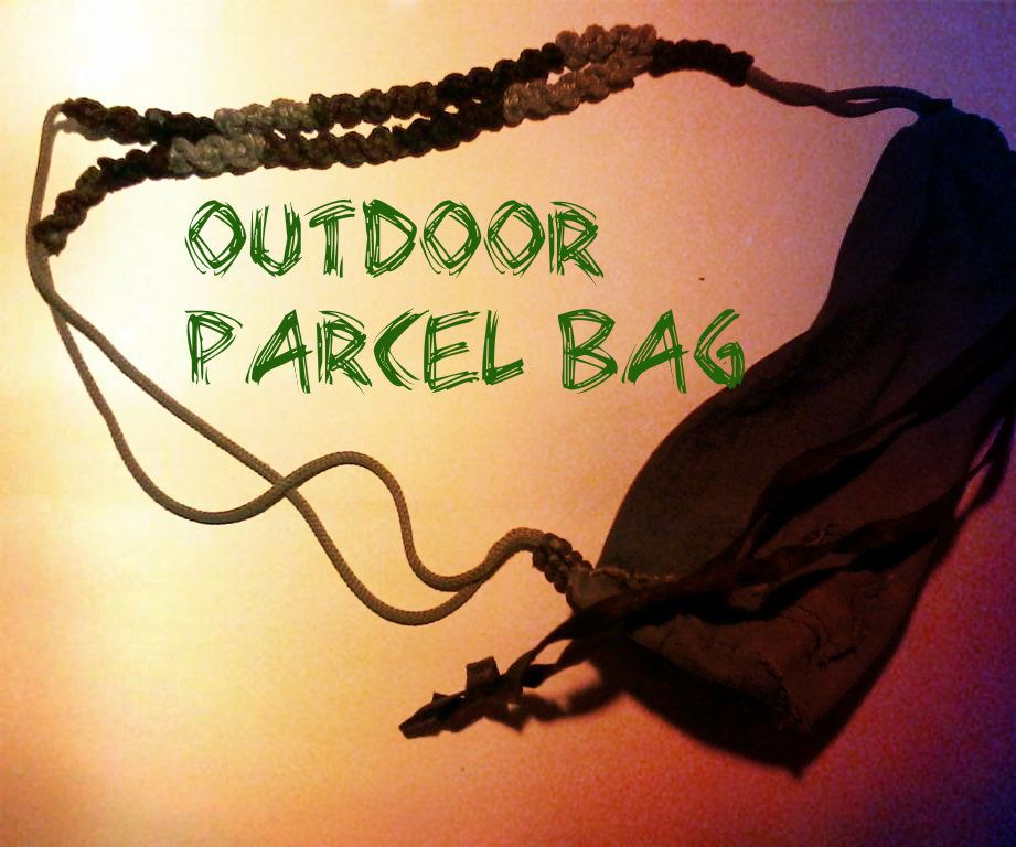 OutDoor Parcel Bag (made Scrap Materials)