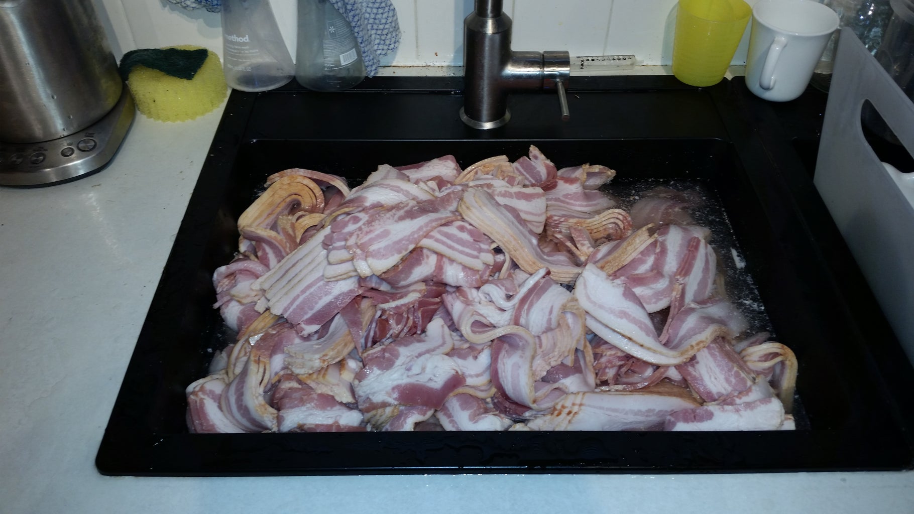 how to cook bacon in a pot