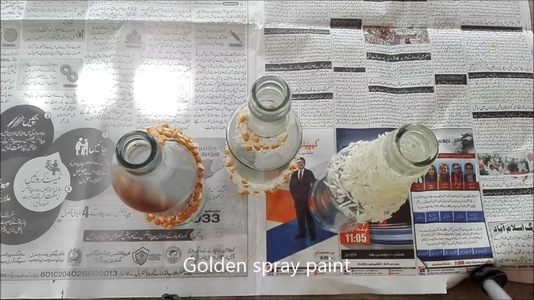 Golden Spray Paint