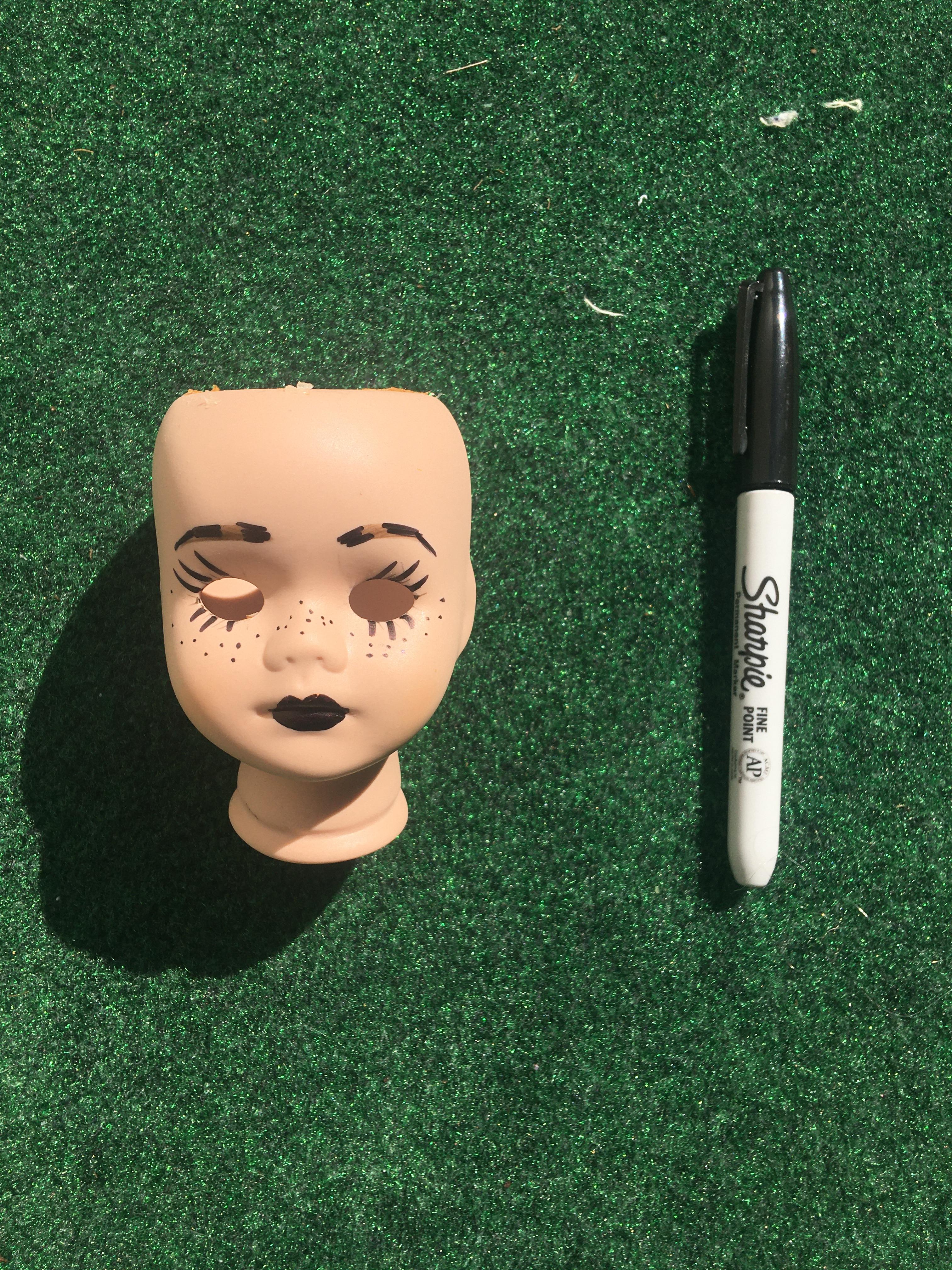 Creepy Doll Head Lamp 7 Steps Instructables