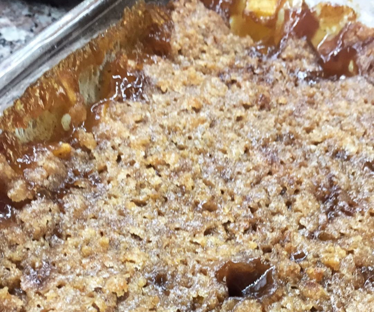 Apple Crumble Bake