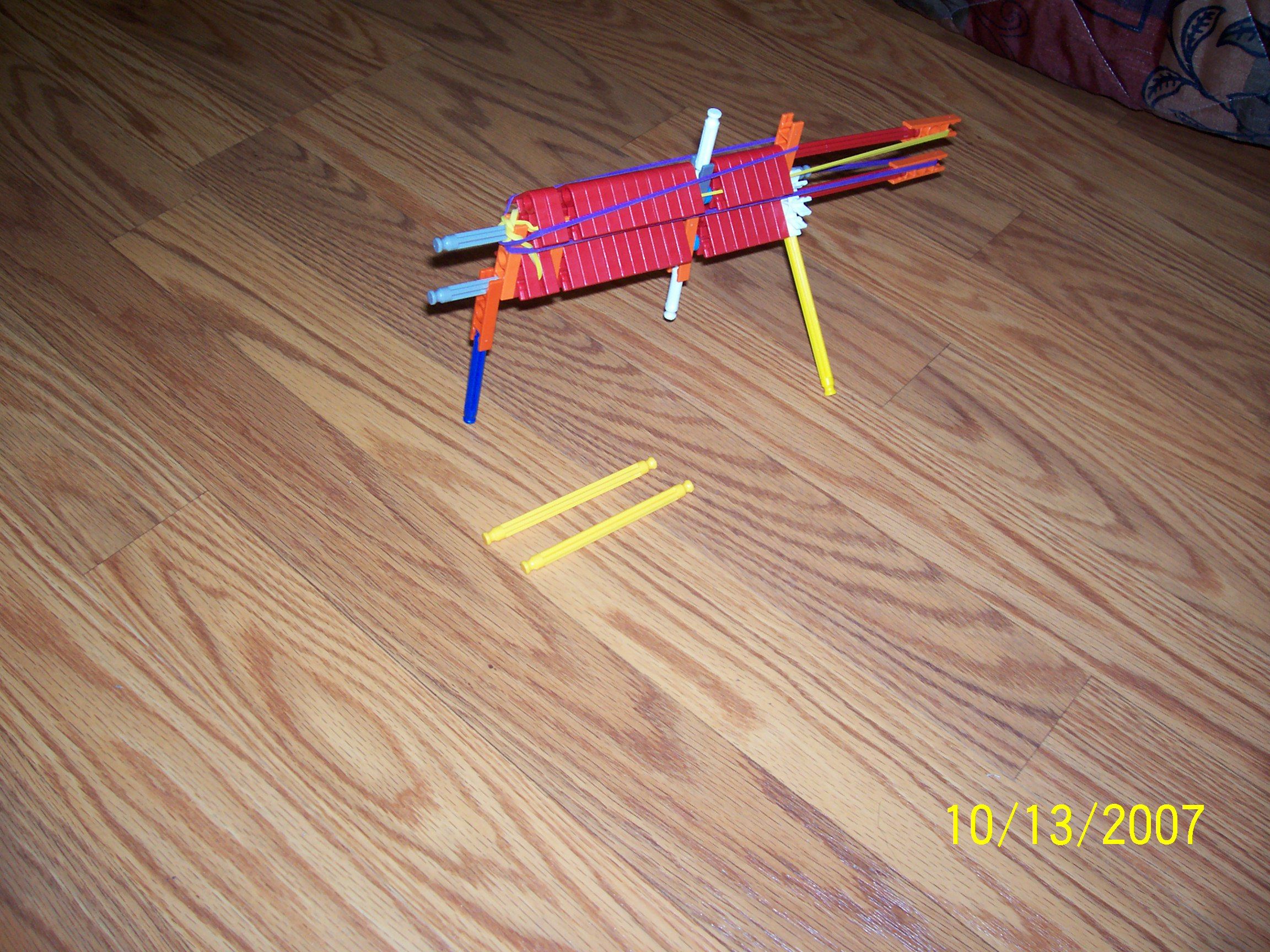 Double Barrel Knex Hand Gun.