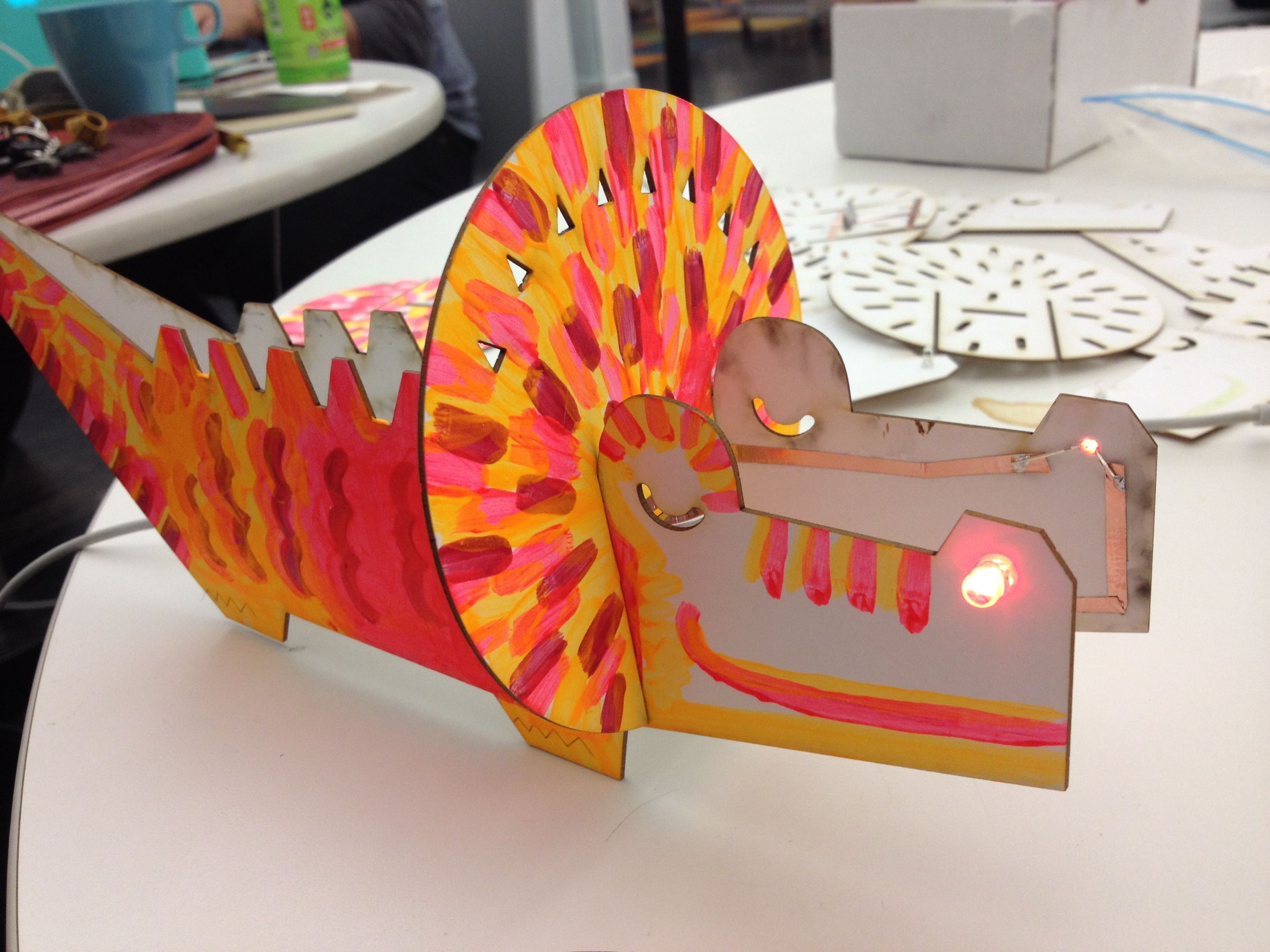 3D Crocodile/lion Puzzle