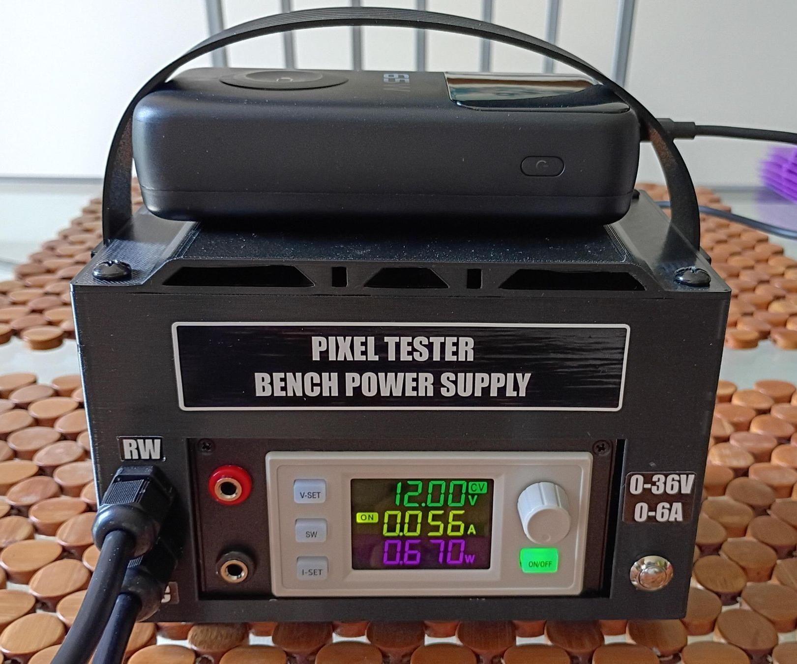 Pixel Tester and Bench Power Supply