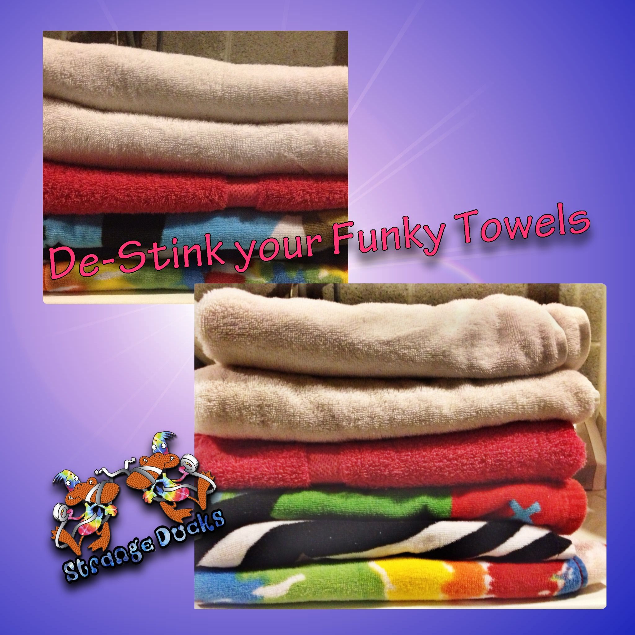 De-stink Funky Towels