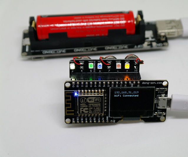 D-duino Tutorial(Control LED and Vibrating Motor by Web)
