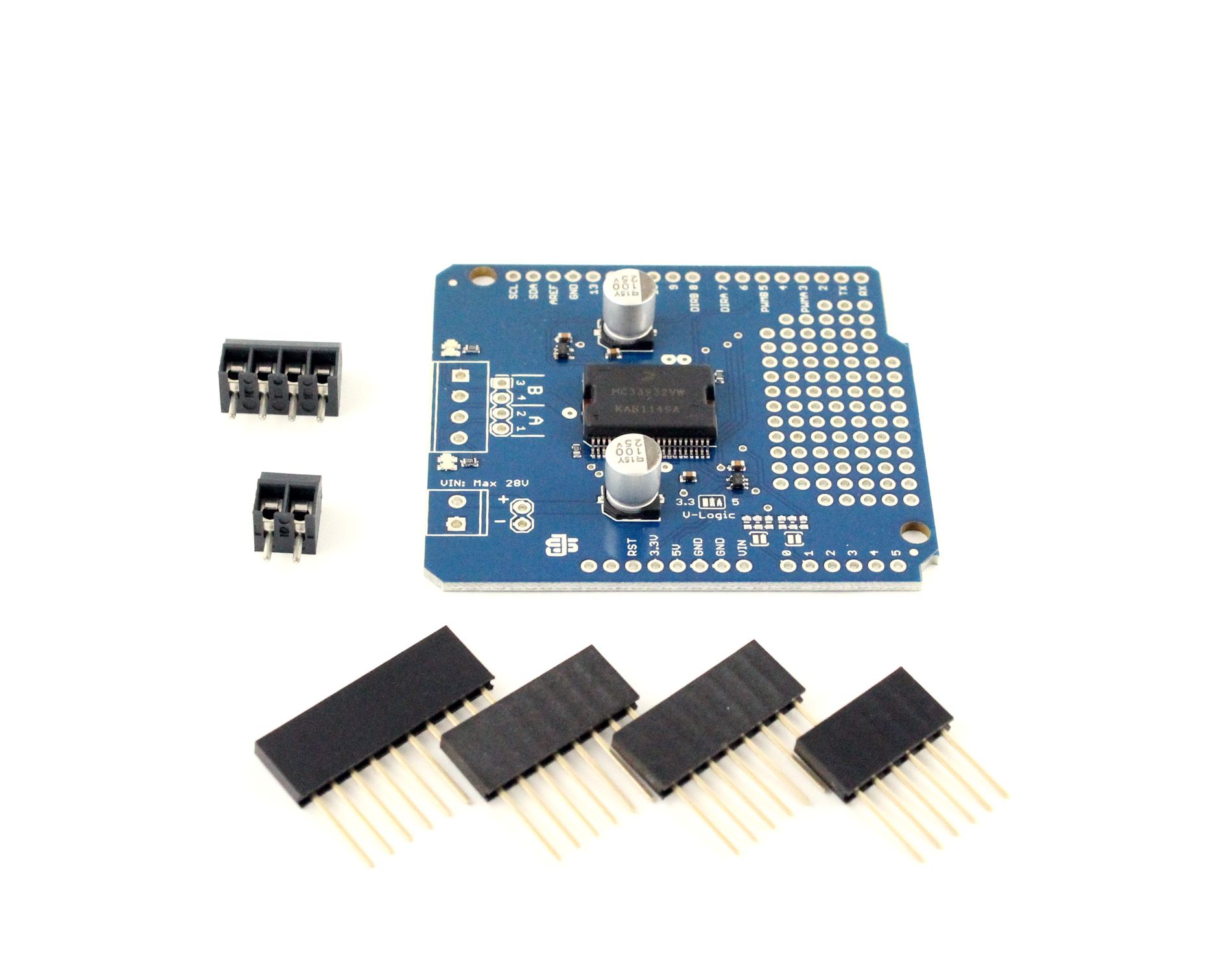 Getting Started With the MC33932 Dual Motor Shield