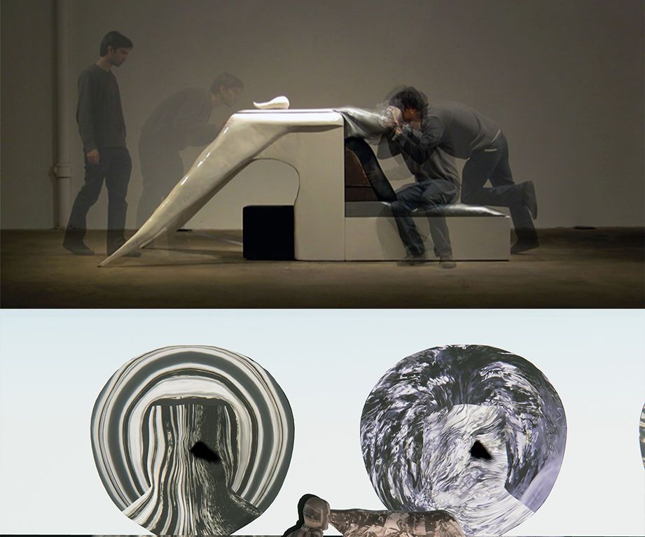 Sculptural Machines for Accessing Virtual Reality 