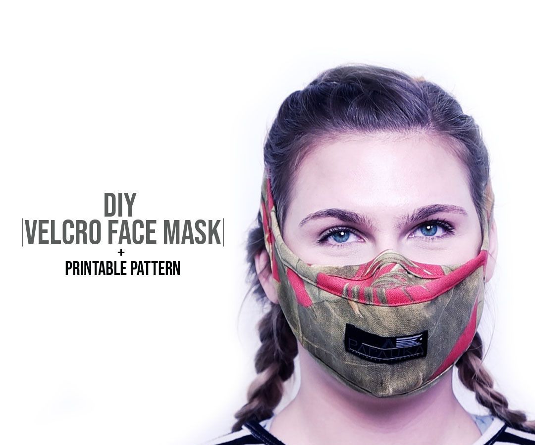 Velcro Face Mask