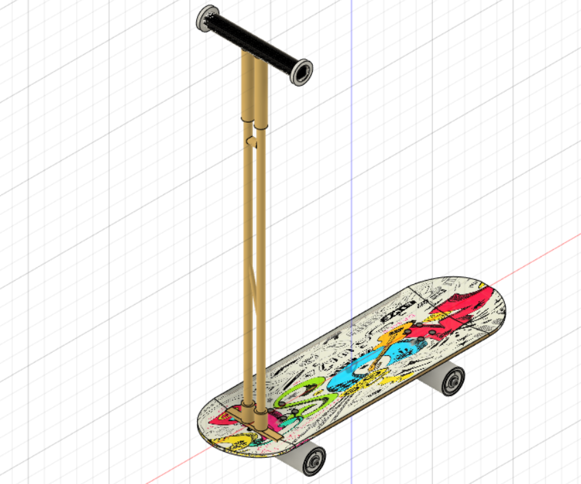 A Removable Dual-use Scooter