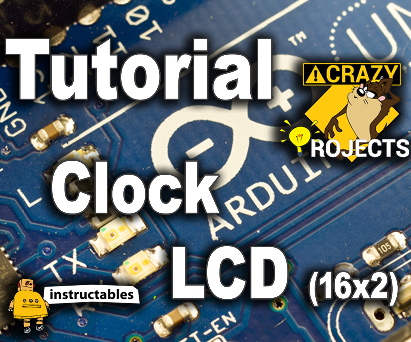 Arduino Tutorial - Clock - LCD