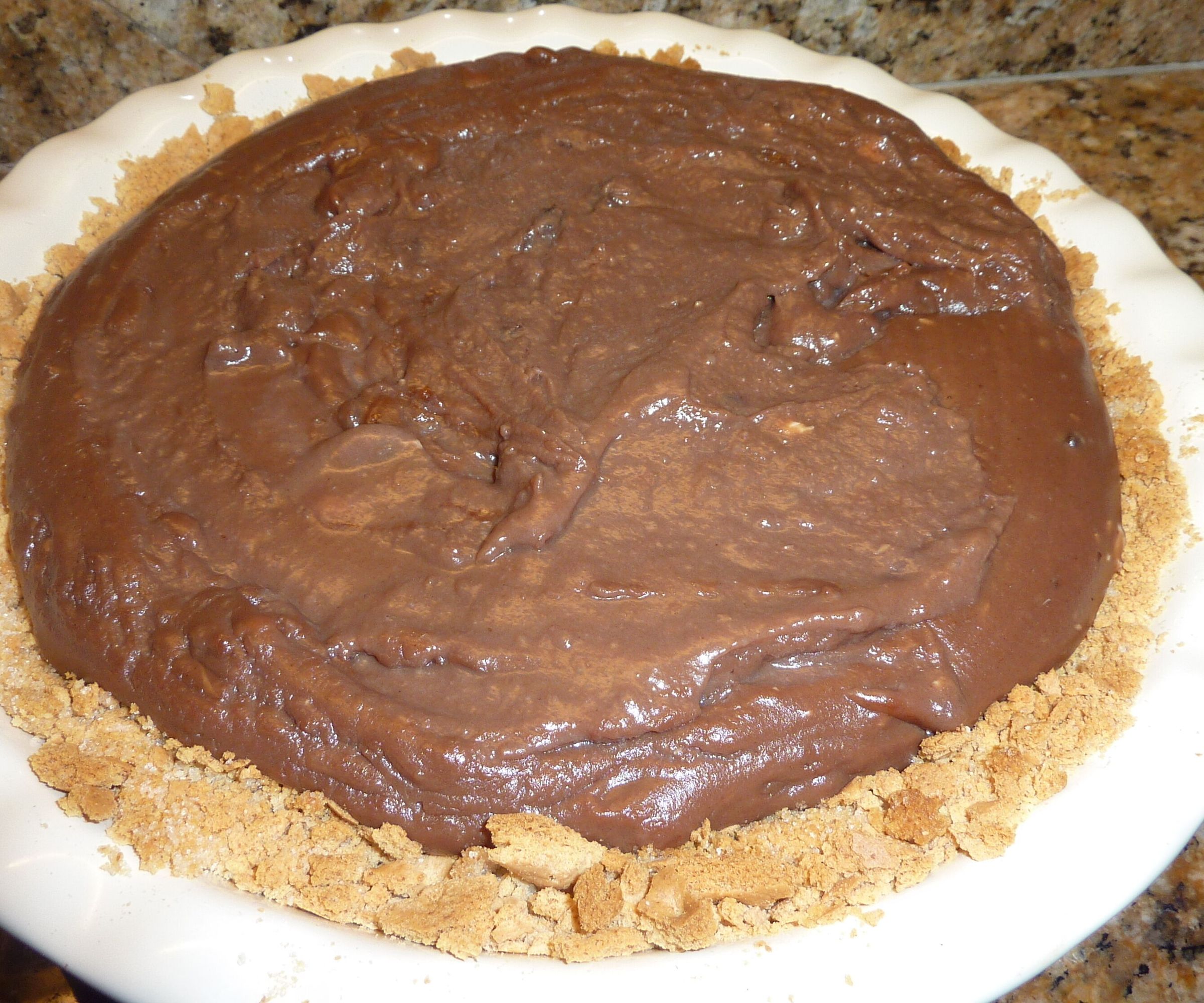 No-Bake Chocolate Pie
