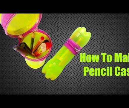 How to Make Pencil Case With Bottle | Zipper | Pencil Holder