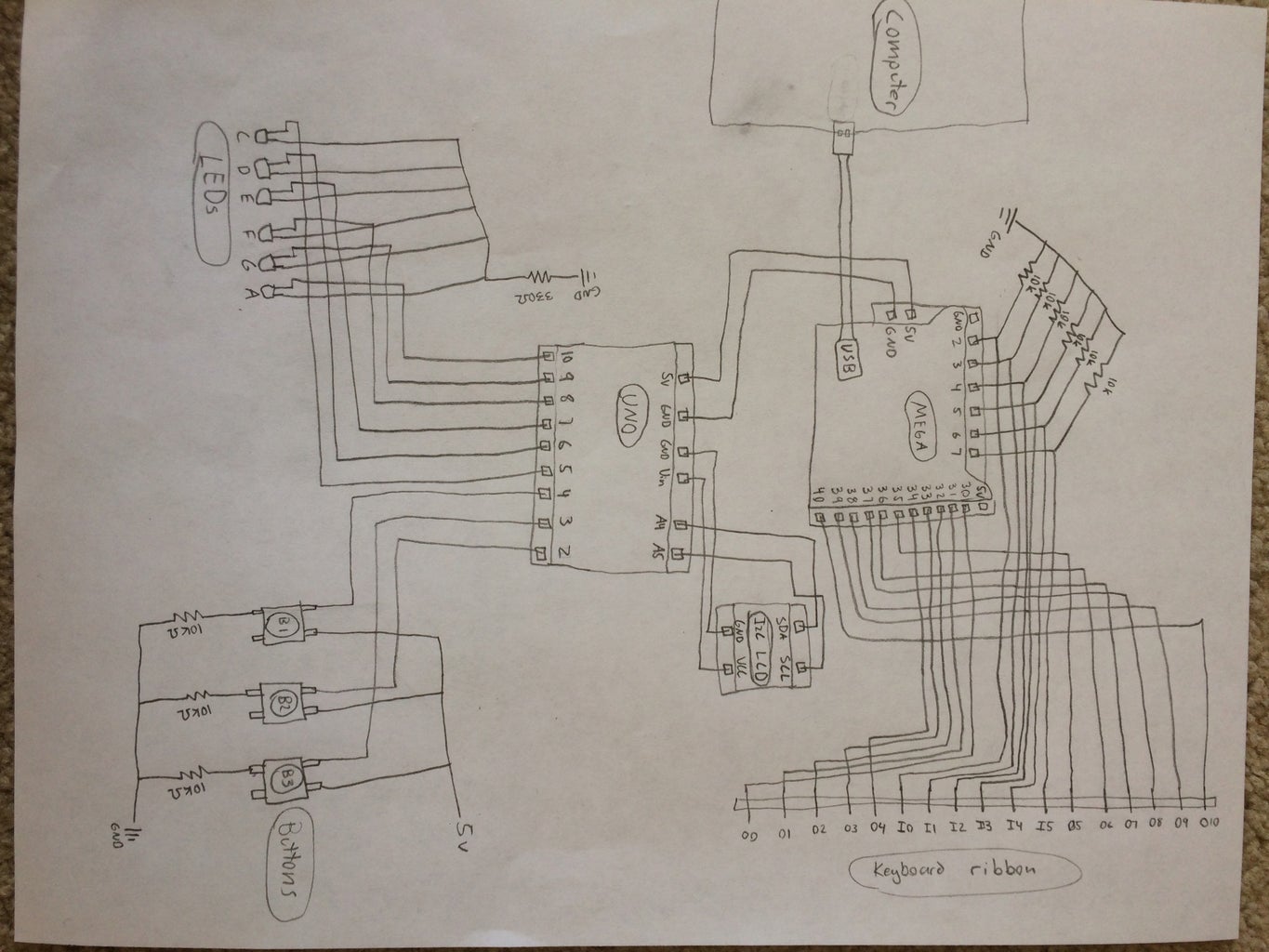 Step 4:  the Breadboard Circut