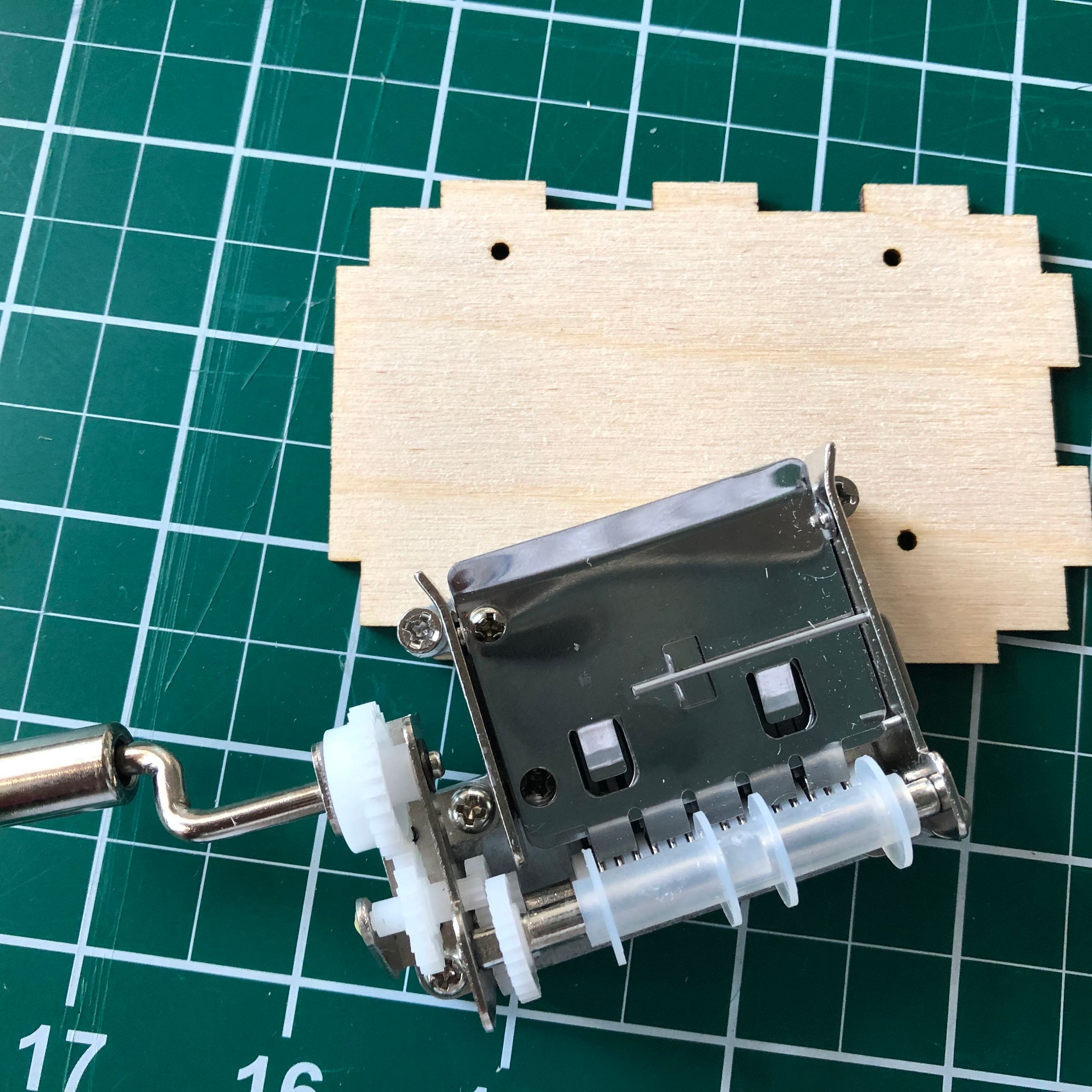 Laser Cut Music Box for Custom Composition 6 Steps Instructables