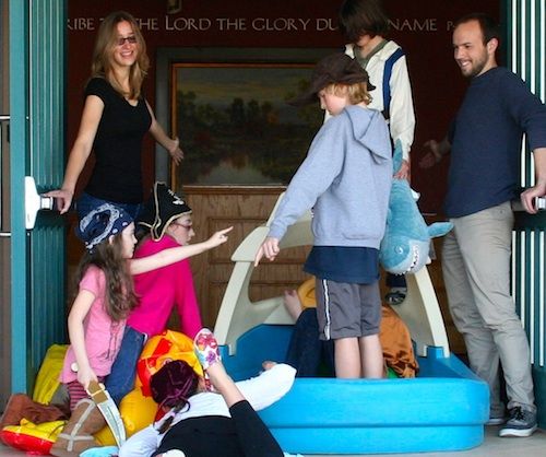 Backyard Stop Motion Pirates