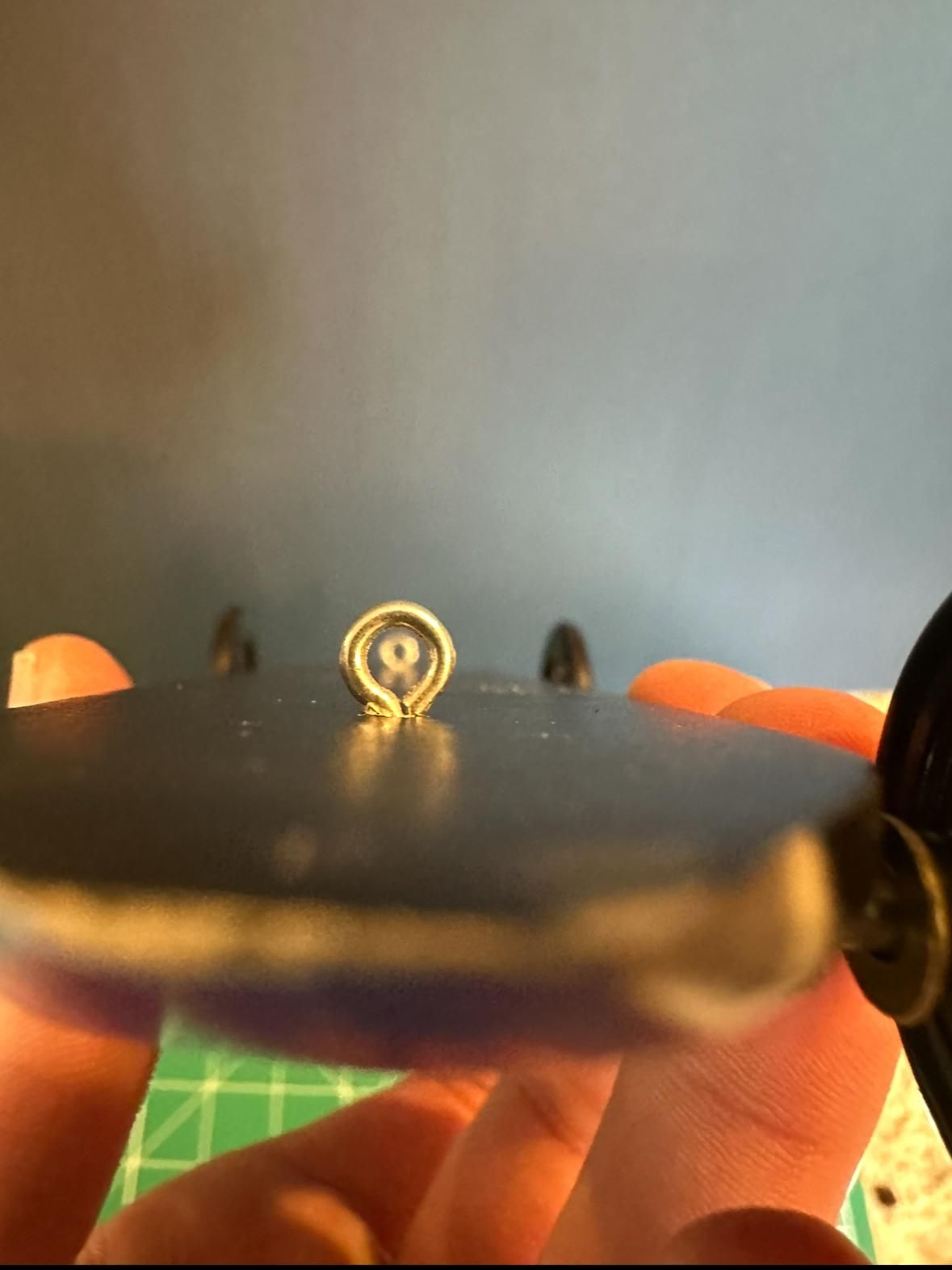 INSTALLING SCREW EYES (Track Guides)