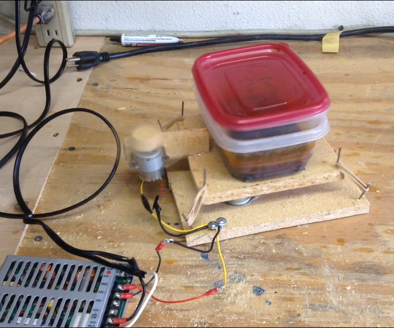Ferric Chloride Agitator for Circuit Board Etching